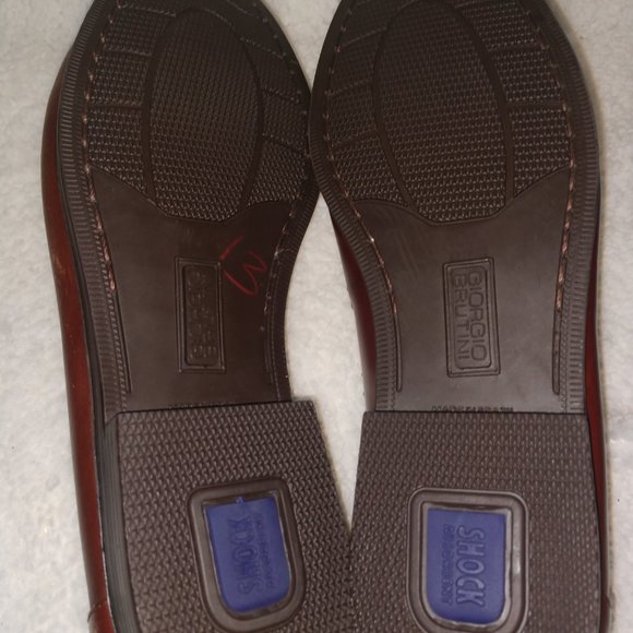 New Men\'s Brutini Leather Loafers, Sz 11 main image 4